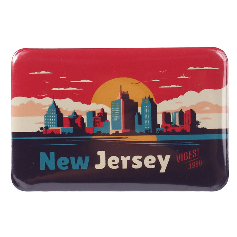 Printed Button — existing material sample, not a customer endorsement